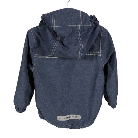 Unisex Polarn O. Pyret - Välikausitakki, koko 98 - 104 - Sininen (2)