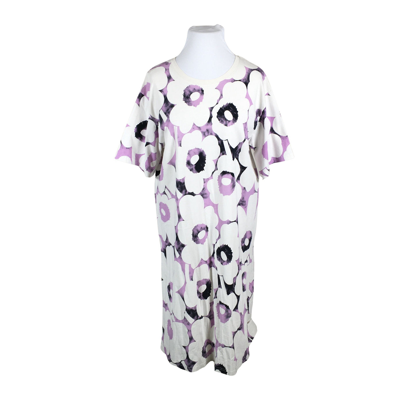 Naisten Marimekko - Trikoomekko, koko 44 - Valkoinen (1)