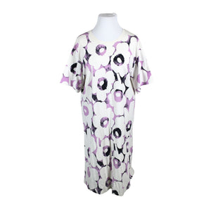 Naisten Marimekko - Trikoomekko, koko 44 - Valkoinen (1)