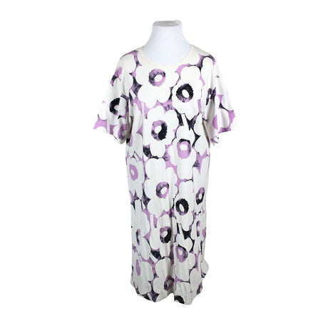 Naisten Marimekko - Trikoomekko, koko 44 - Valkoinen ()