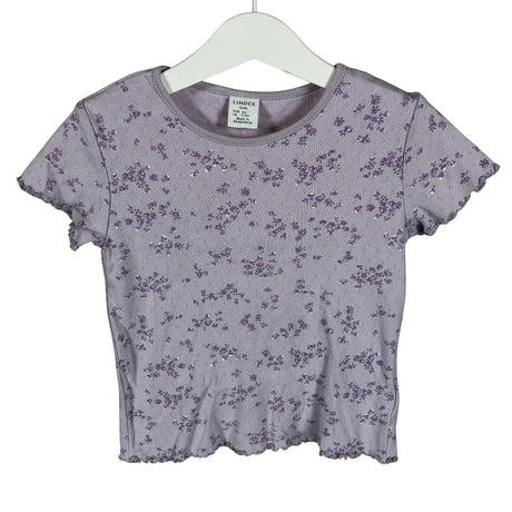 Unisex Lindex - T-paita, koko 104 - 110 - Violetti ()