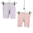 Tyttöjen Lindex - Trikooshortsit, koko 110 - 116 - Violetti ()