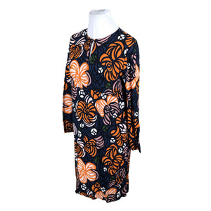 Naisten Marimekko - Sifonkimekko, koko 46 - Oranssi (3)