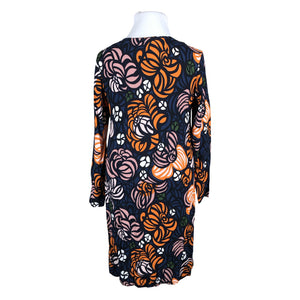 Naisten Marimekko - Sifonkimekko, koko 46 - Oranssi (2)