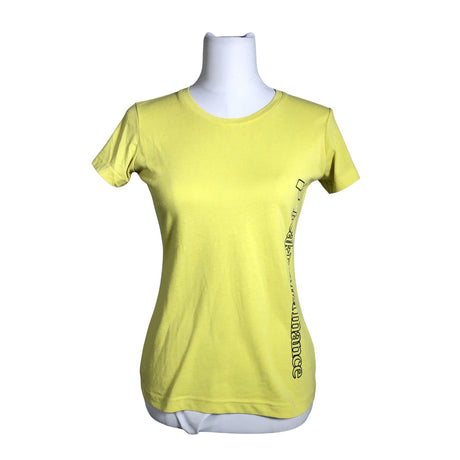 Naisten Peak Performance - T-paita, koko 38 - Keltainen ()