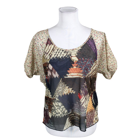 Naisten Denim & Supply Ralph Lauren - Lyhythihainen pusero, koko 34 - Beige ()