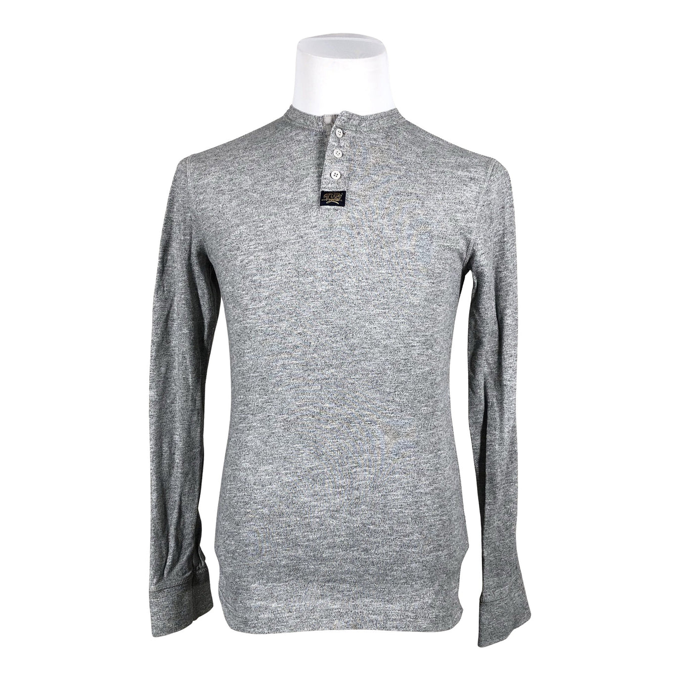 Miesten Superdry - Trikoopaita, koko XS - Harmaa (1)