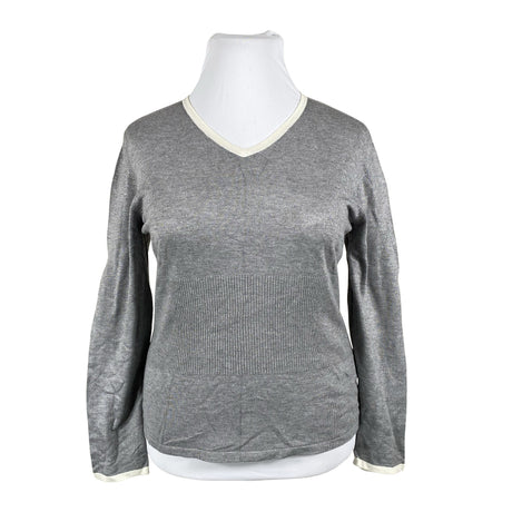 Naisten Maglia - Neulepaita, koko 42 - Harmaa ()