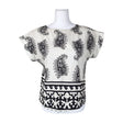 Naisten New Collection - Lyhythihainen pusero, koko 40 - Valkoinen ()