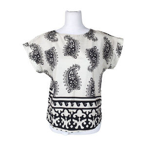 Naisten New Collection - Lyhythihainen pusero, koko 40 - Valkoinen (1)
