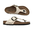 Naisten Birkenstock - Sandaalit, koko 39 - Luonnonvalkoinen ()