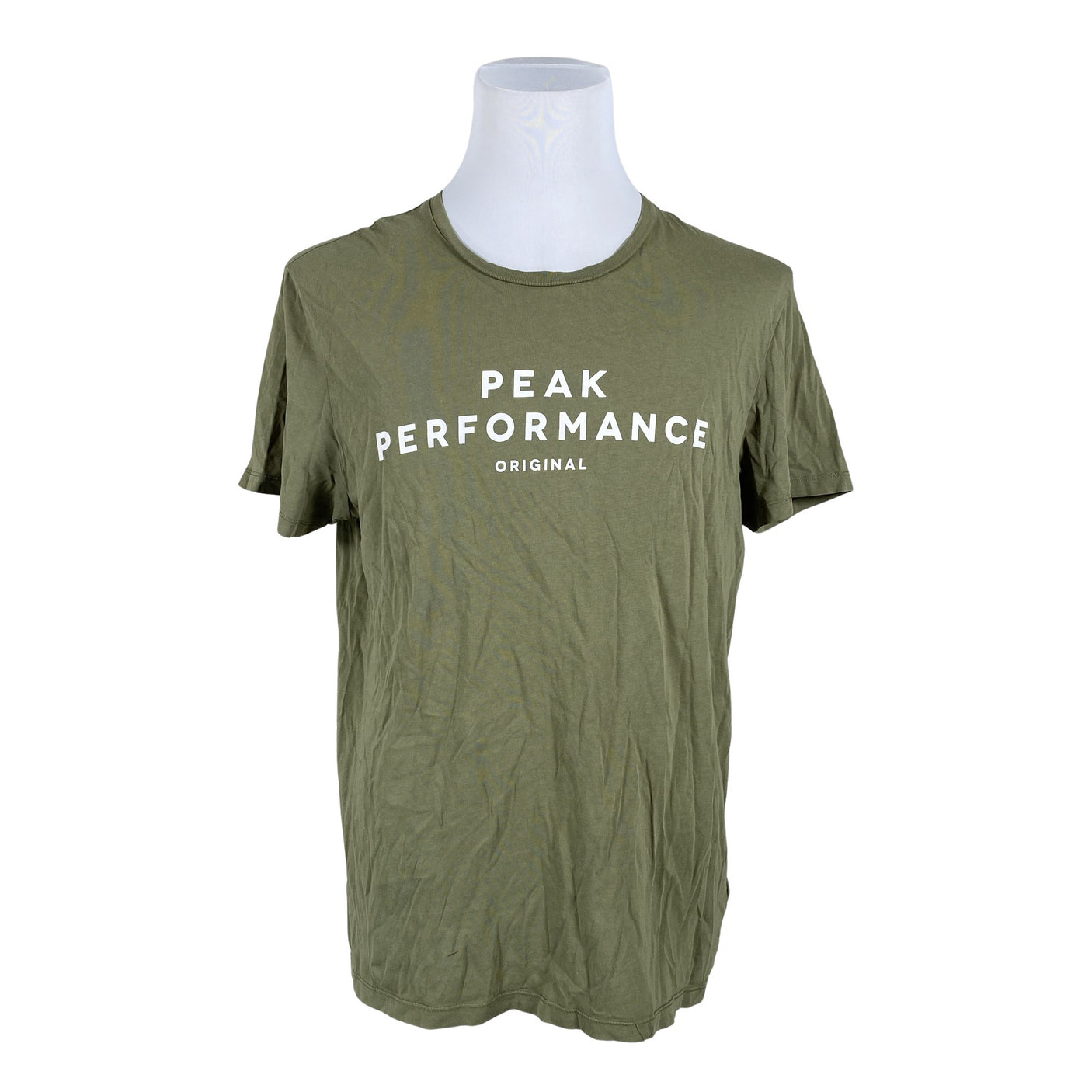 Miesten Peak Performance - T-paita, koko L - Vihreä (1)