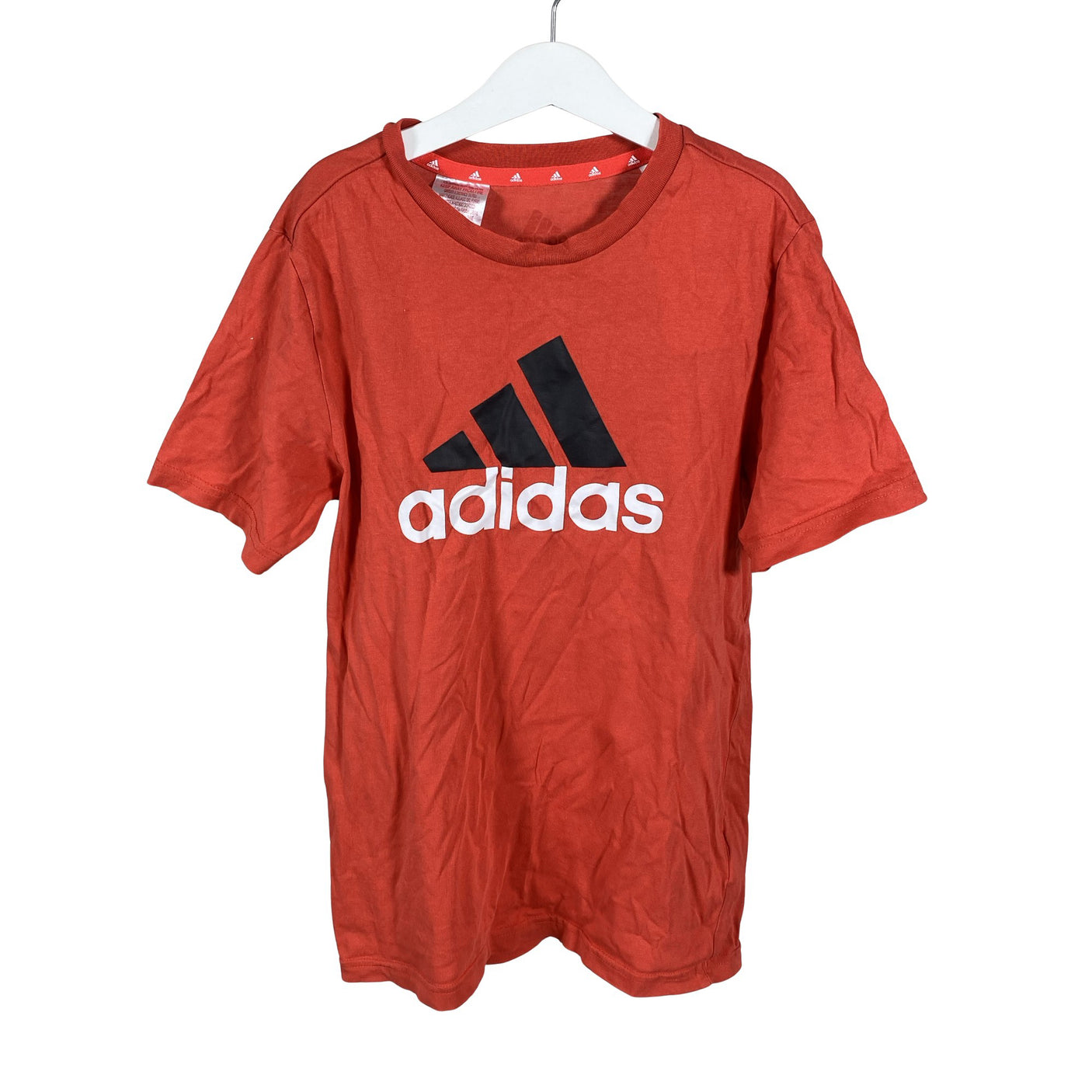 Unisex Adidas - T-paita, koko 146 - 152 - Punainen (1)