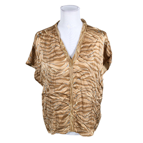 Naisten Mos Mosh - Lyhythihainen pusero, koko 40 - Beige ()