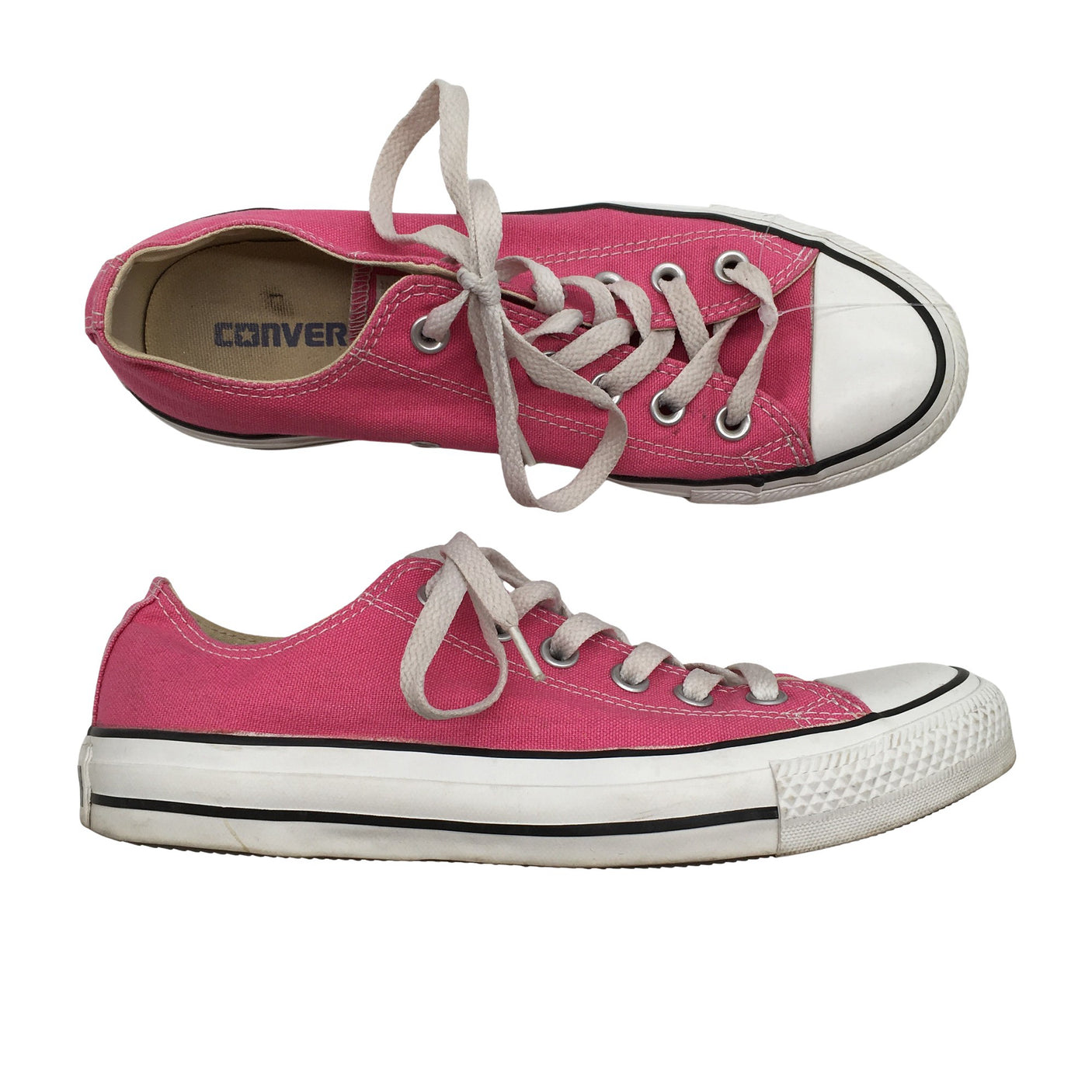 Naisten Converse - Tennarit, koko 39 - Pinkki (1)