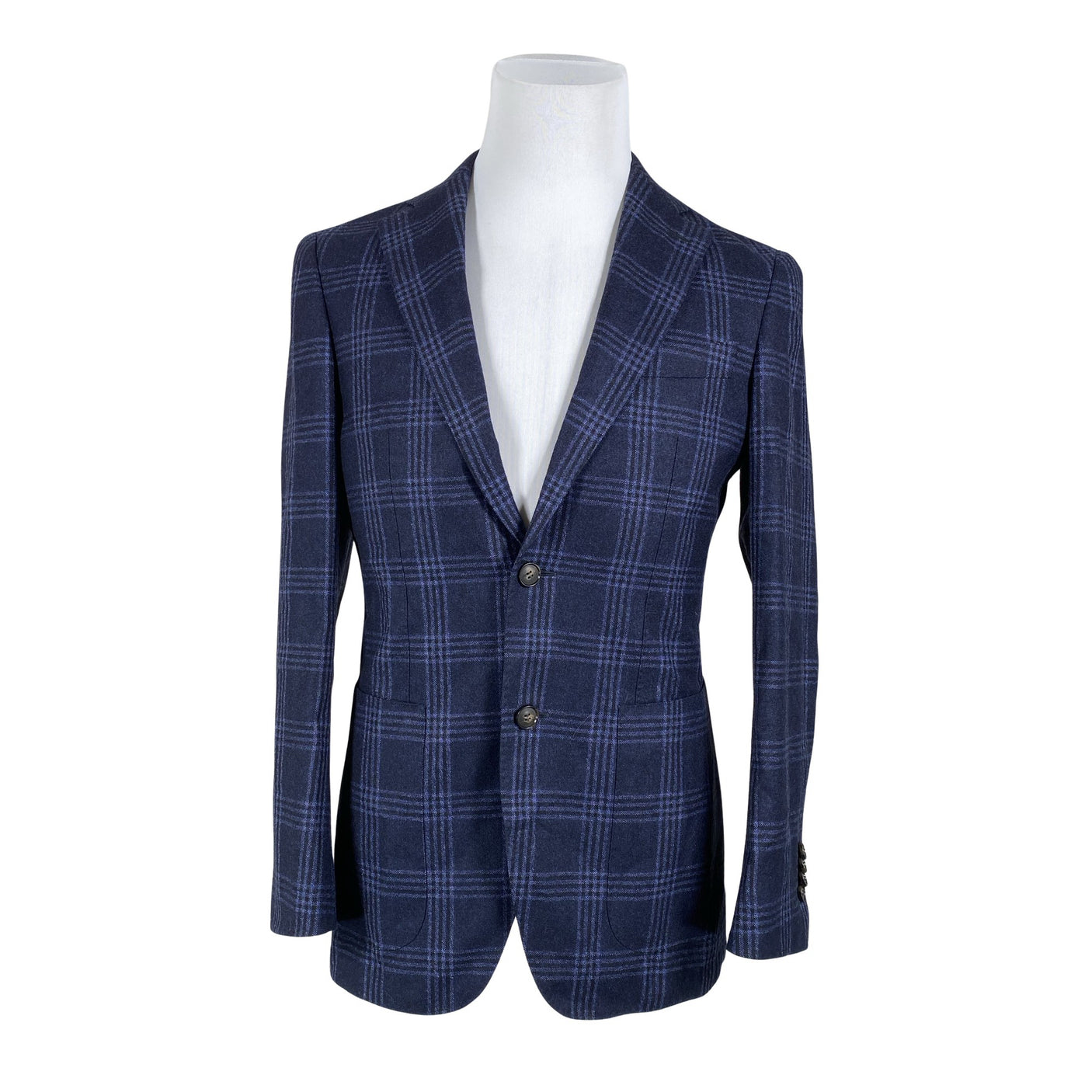 Miesten SuitSupply - Pikkutakki, koko S - Sininen (1)