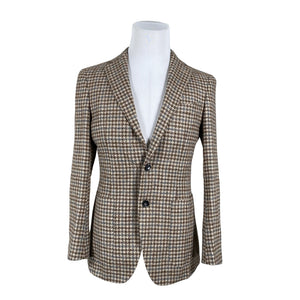 Miesten SuitSupply - Pikkutakki, koko S - Ruskea (1)
