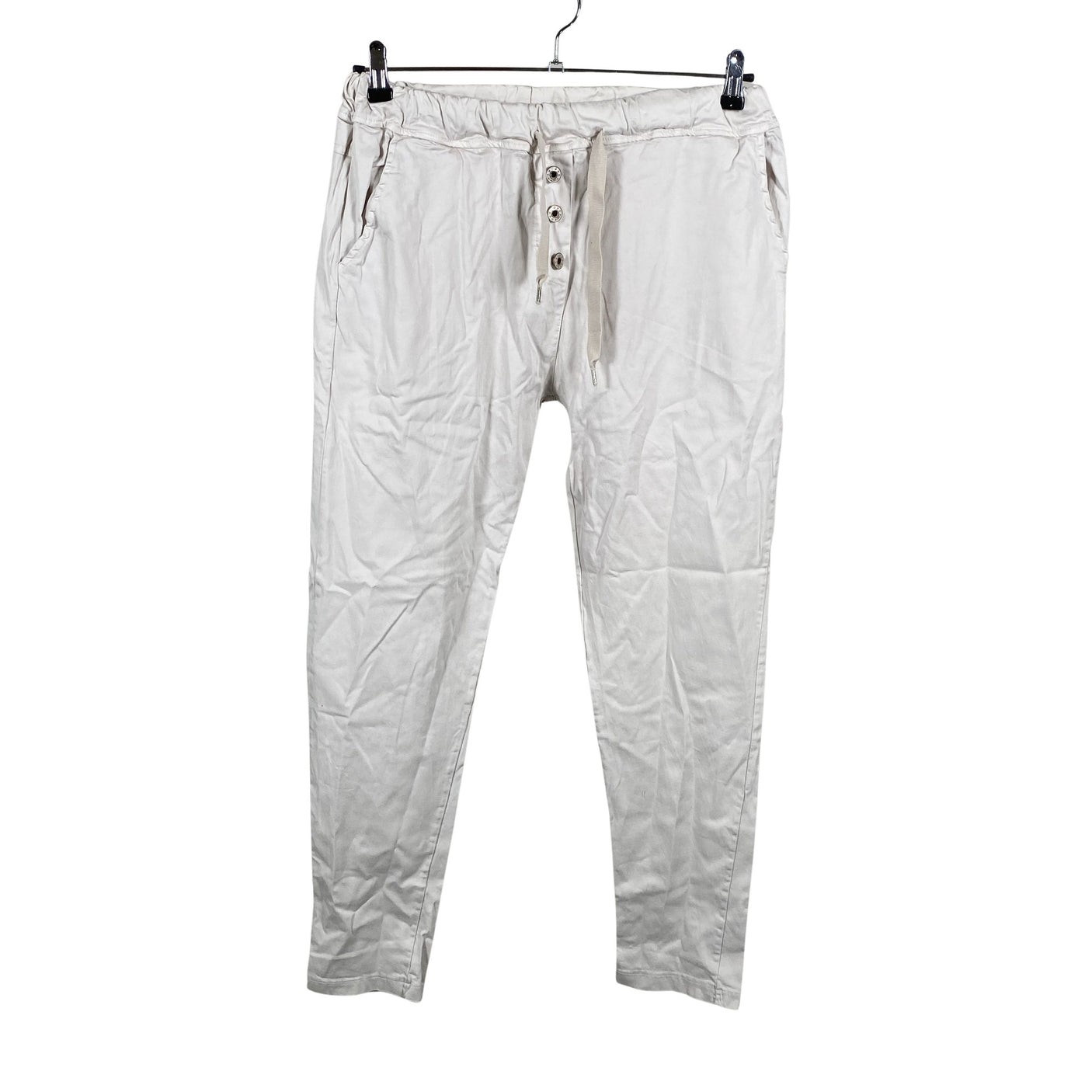 Naisten Perfect Jeans - Kangashousut, koko 42 - Beige (1)