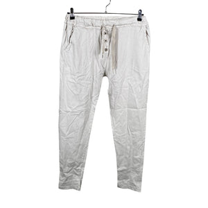 Naisten Perfect Jeans - Kangashousut, koko 42 - Beige (1)
