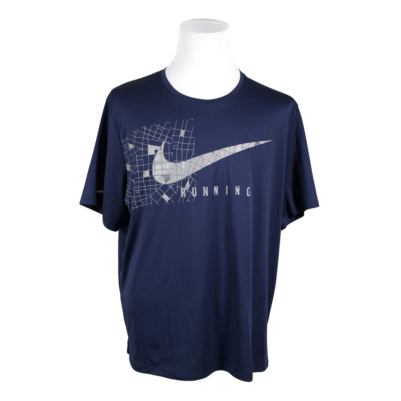 Miesten Nike - Urheilupaita, lyhyet hihat, koko XXL - Sininen (1)