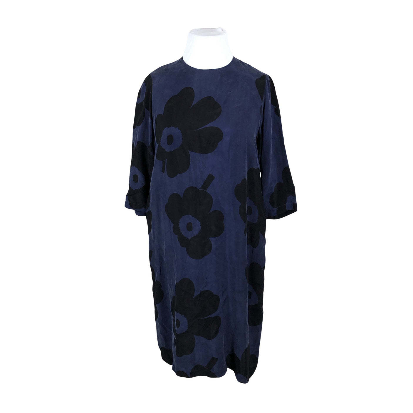 Naisten Marimekko - Sifonkimekko, koko 42 - Sininen (1)