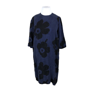 Naisten Marimekko - Sifonkimekko, koko 42 - Sininen (1)