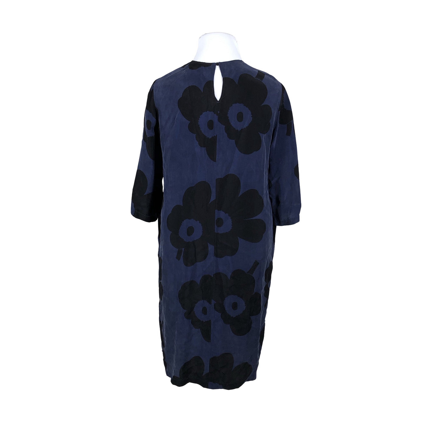 Naisten Marimekko - Sifonkimekko, koko 42 - Sininen (2)