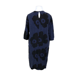 Naisten Marimekko - Sifonkimekko, koko 42 - Sininen (2)