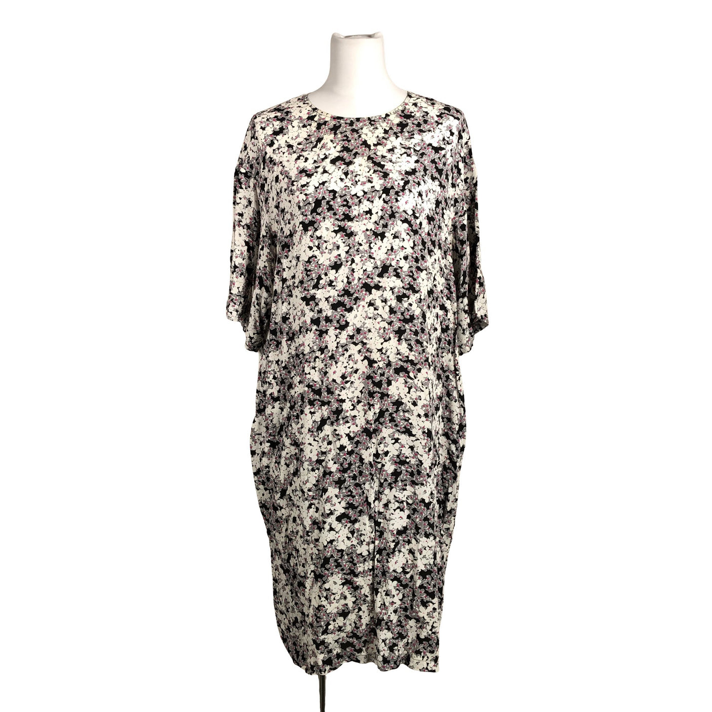 Naisten Marimekko - Sifonkimekko, koko 40 - Harmaa (1)
