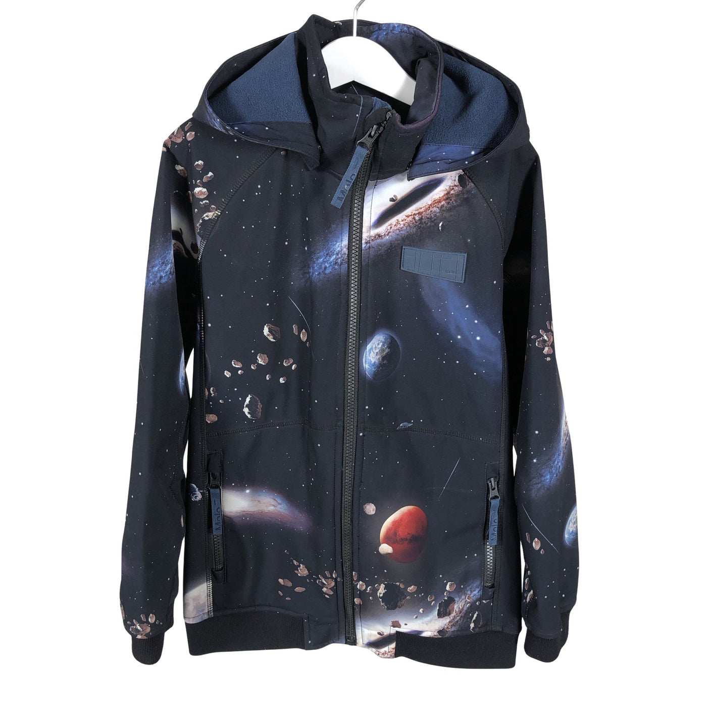 Poikien Molo Kids - Softshell-takki, koko 134 - 140 - Sininen (1)