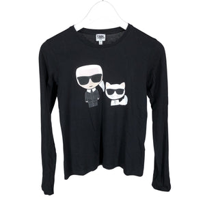 Unisex Karl Lagerfeld - Trikoopaita, koko 146 - 152 - Musta (1)