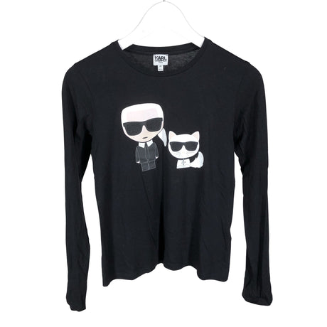 Unisex Karl Lagerfeld - Trikoopaita, koko 146 - 152 - Musta ()