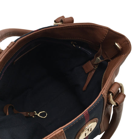 Naisten Tommy Hilfiger - Käsilaukku, koko Midi - Ruskea (2)