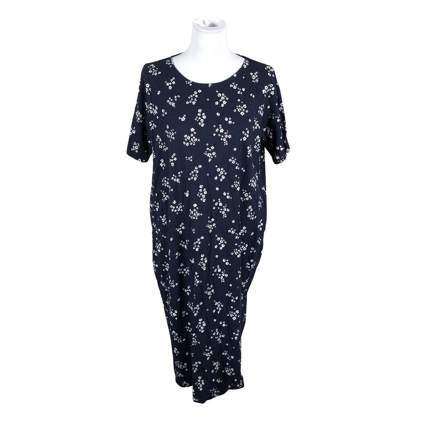 Naisten Nanso - Trikoomekko, koko 40 - Sininen (1)