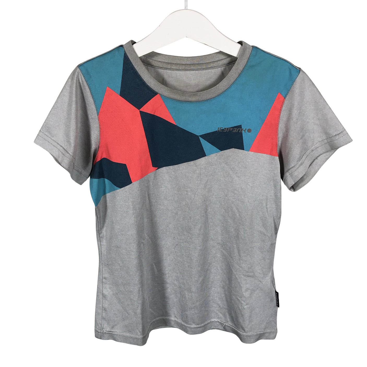 Unisex Icepeak - Urheilupaita, lyhyet hihat, koko 92 - 98 - Harmaa (1)