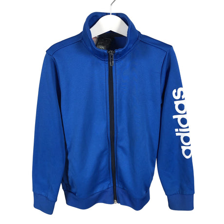 Unisex Adidas - Verryttelytakki, koko 122 - 128 - Sininen ()
