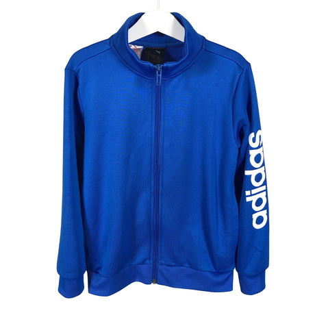 Unisex Adidas - Verryttelytakki, koko 122 - 128 - Sininen ()