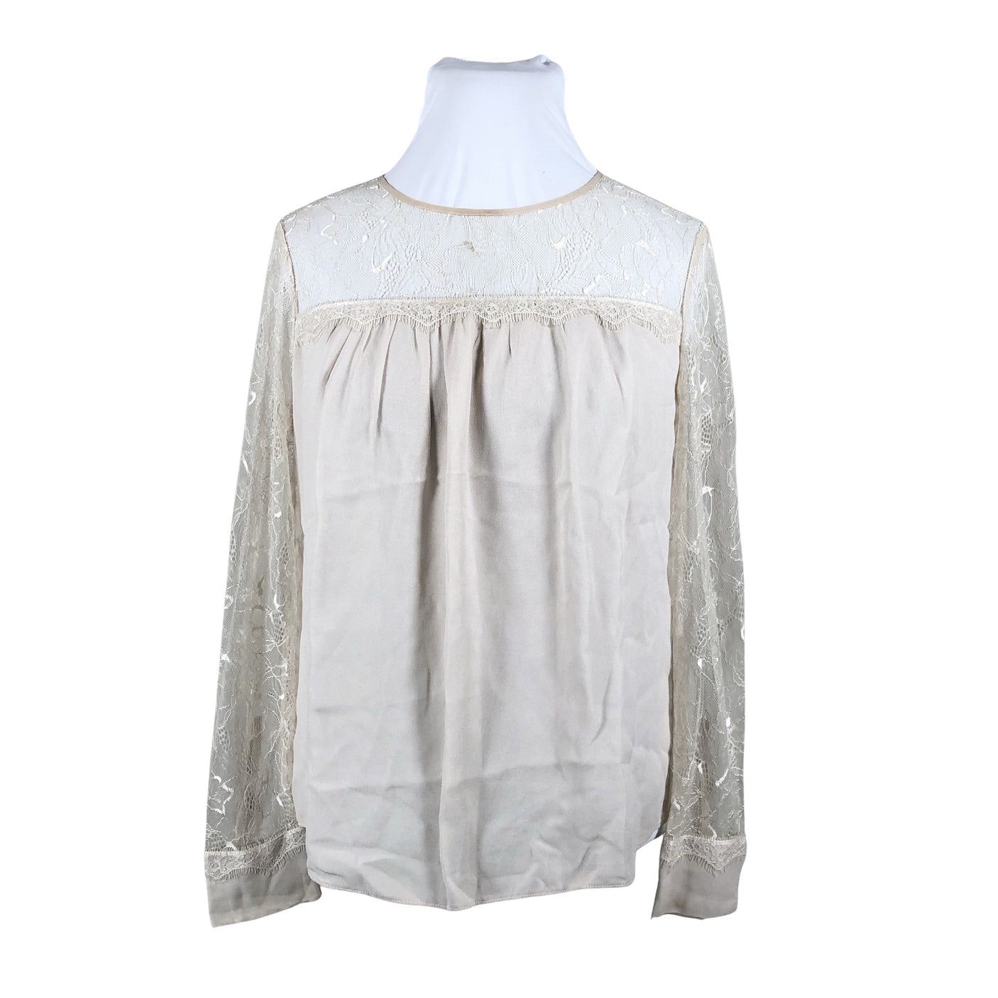 Naisten DAY Birger et Mikkelsen - Lyhythihainen pusero, koko 42 - Beige (1)