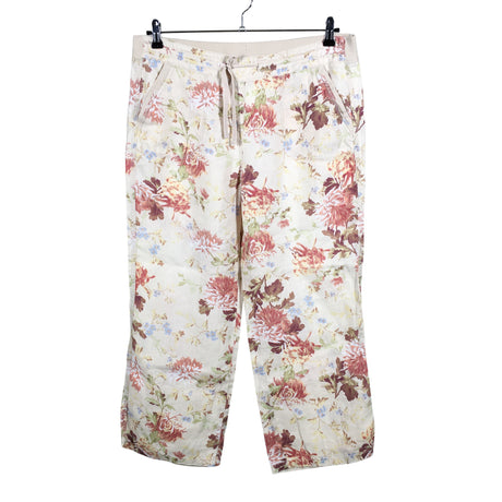 Naisten Marks&Spencer - Kangashousut, koko 44 - Beige ()
