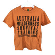 Unisex Benetton - T-paita, koko 128 - 134 - Oranssi ()