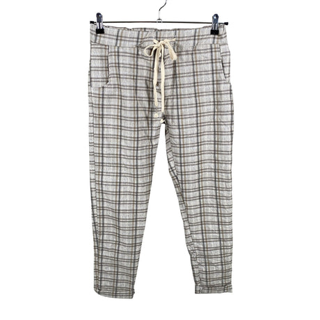 Naisten Perfect Jeans - Kangashousut, koko 36 - Beige ()