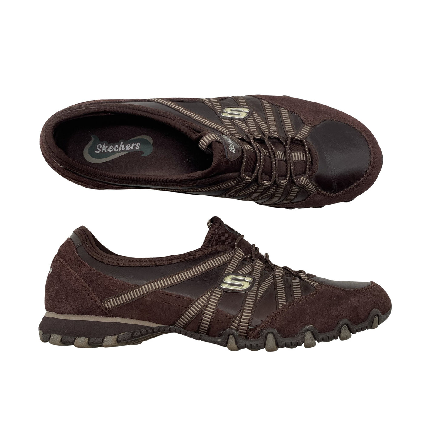 Naisten Skechers - Lenkkarit, koko 37 - Ruskea (1)