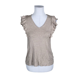 Naisten Nanso - Trikootoppi, koko 34 - Beige (1)