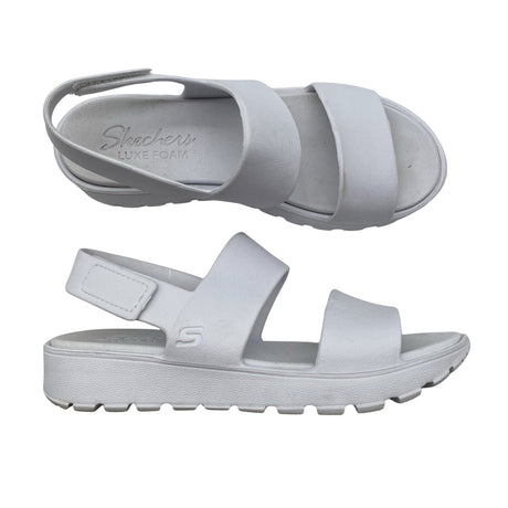 Naisten Skechers - Sandaalit, koko 39 - Valkoinen ()