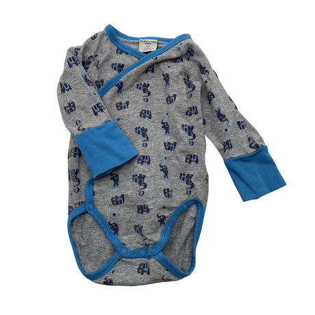 Unisex Polarn O. Pyret - Body, koko 56 - 62 - Harmaa ()