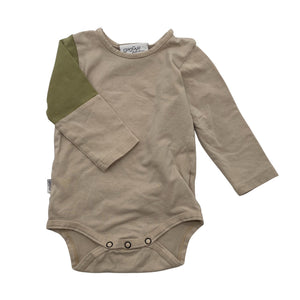 Unisex Gugguu - Body, koko 68 - 74 - Beige (1)