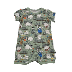 Unisex Moomin by Martinex - Shortsihaalarit, koko 62 - 68 - Vihreä (1)