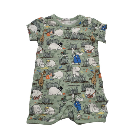 Unisex Moomin by Martinex - Shortsihaalarit, koko 62 - 68 - Vihreä ()