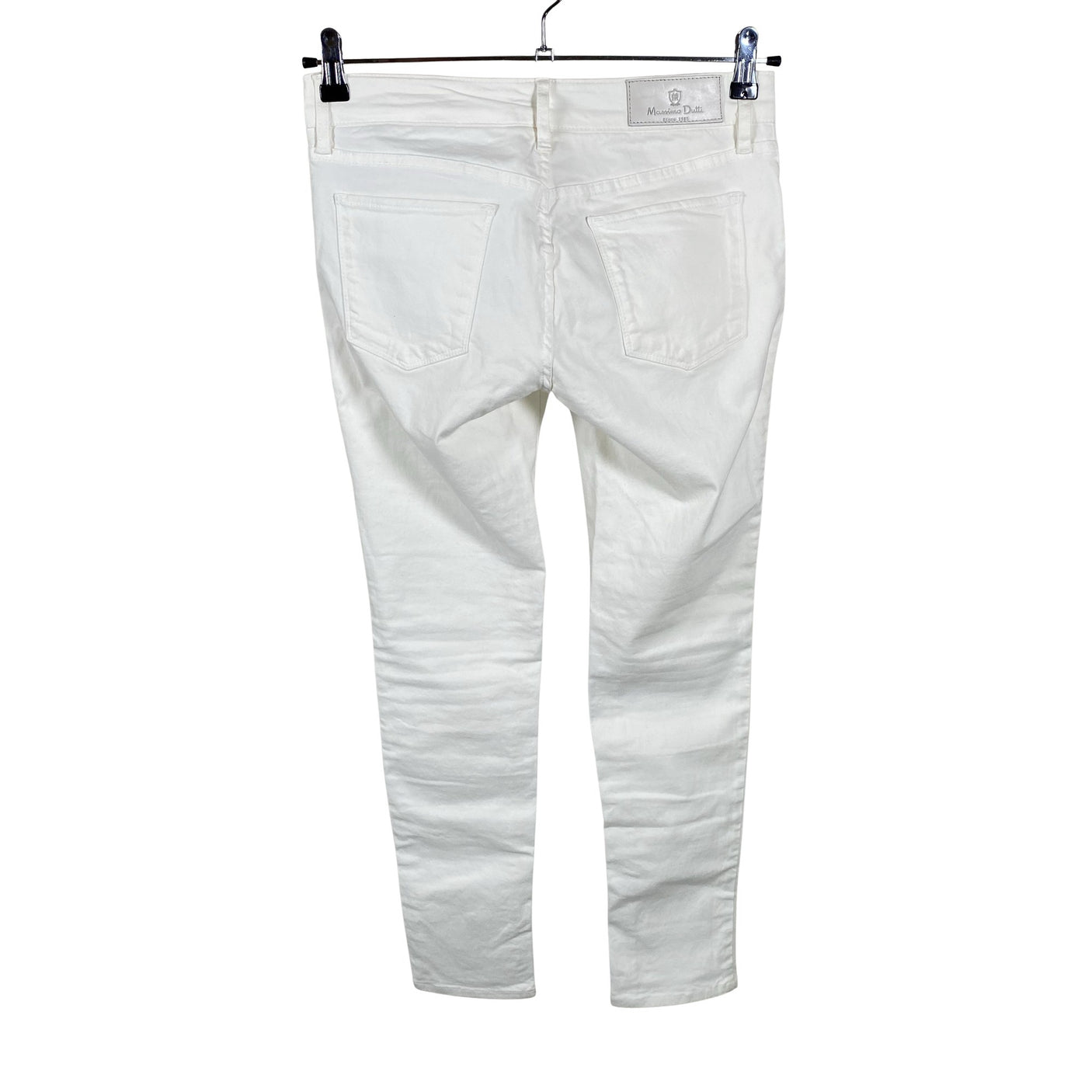 Naisten Massimo Dutti - Farkut, koko 38 - Luonnonvalkoinen (2)