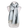 Naisten Pashmina - Huivi, koko Maxi - Vaaleansininen ()
